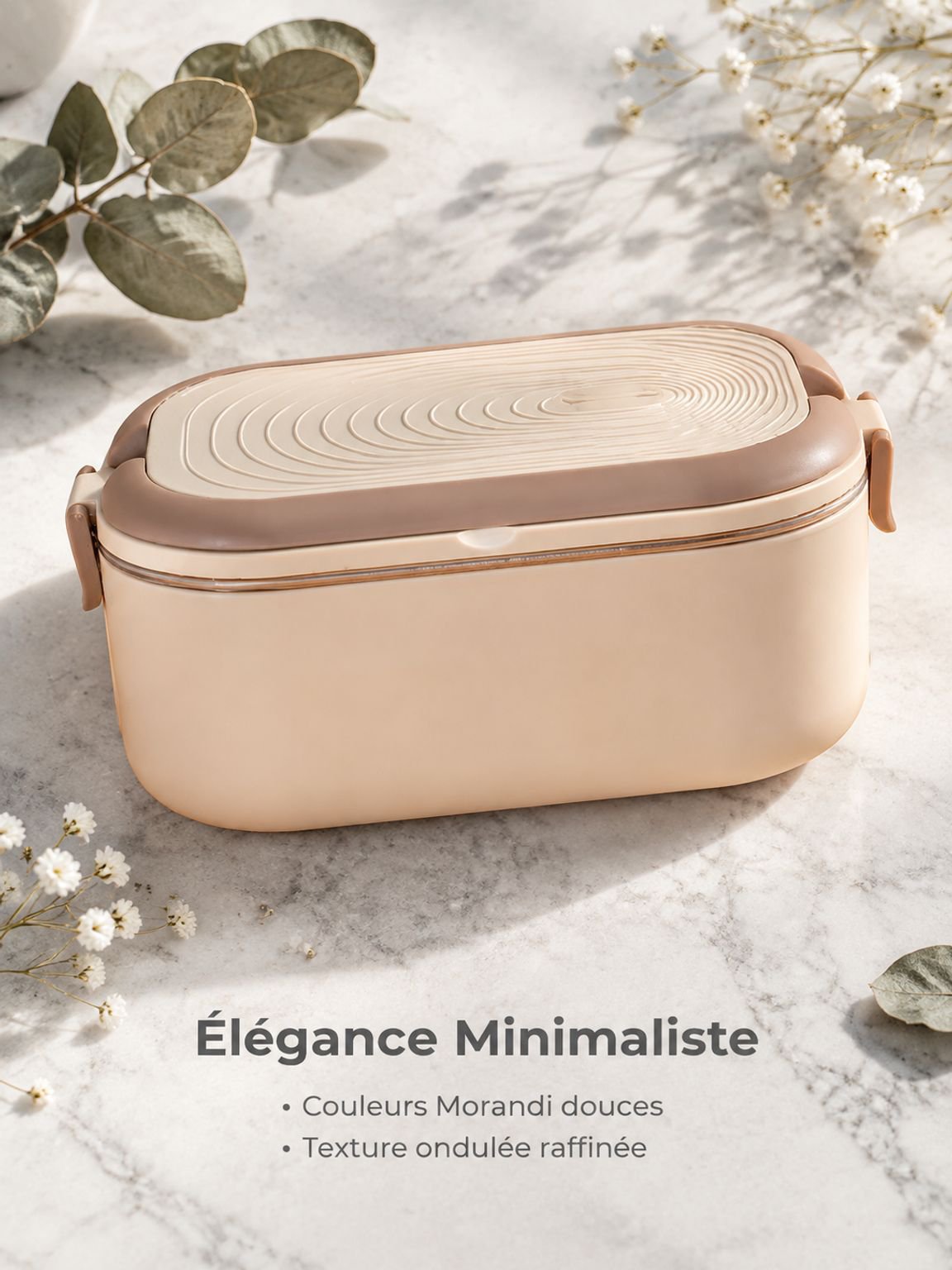 Lunch box inox isotherme pour repas faits maison
