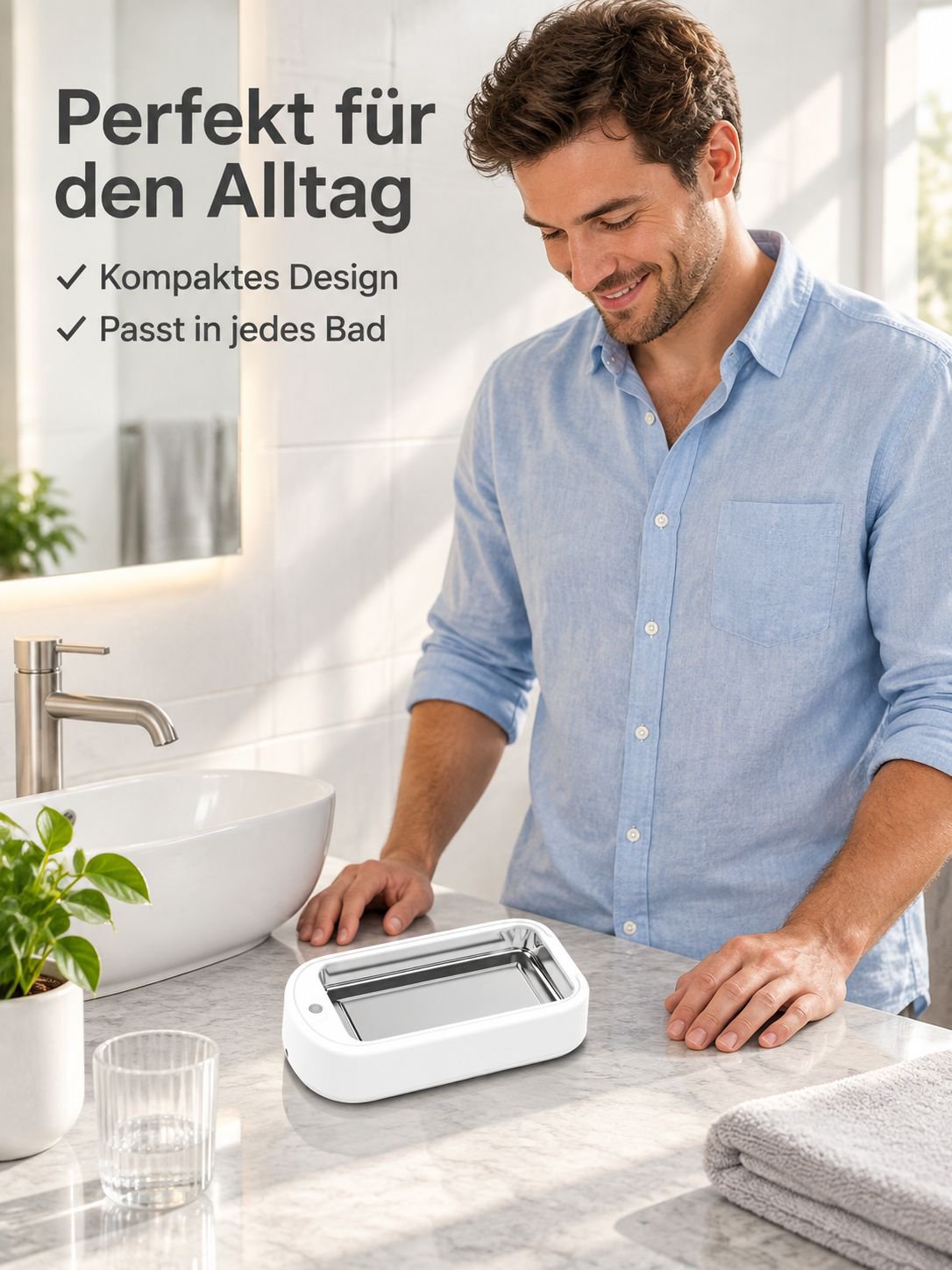 Ultraschallreiniger für Brillen für den Heimgebrauch