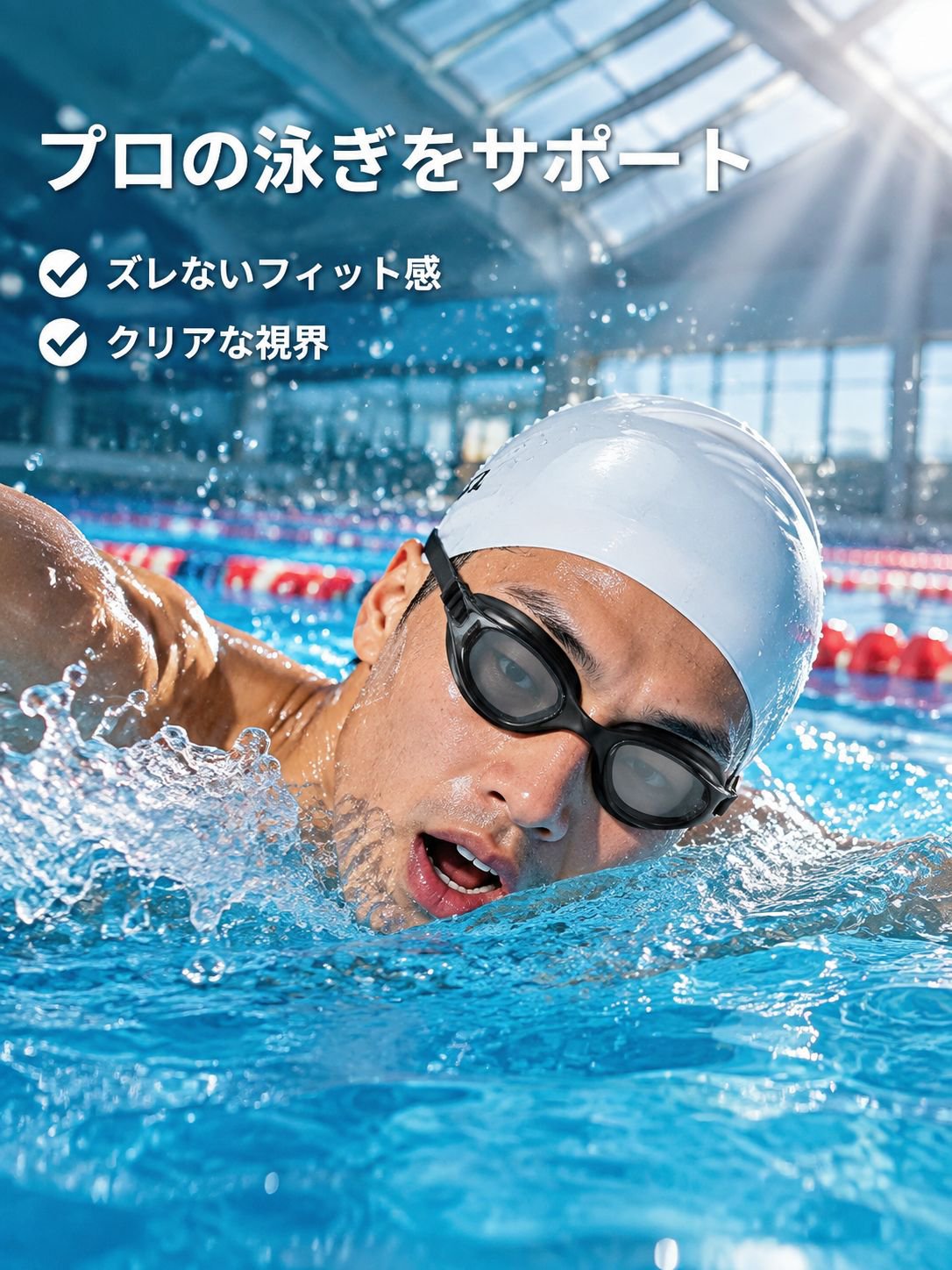 大人用スイミングゴーグル