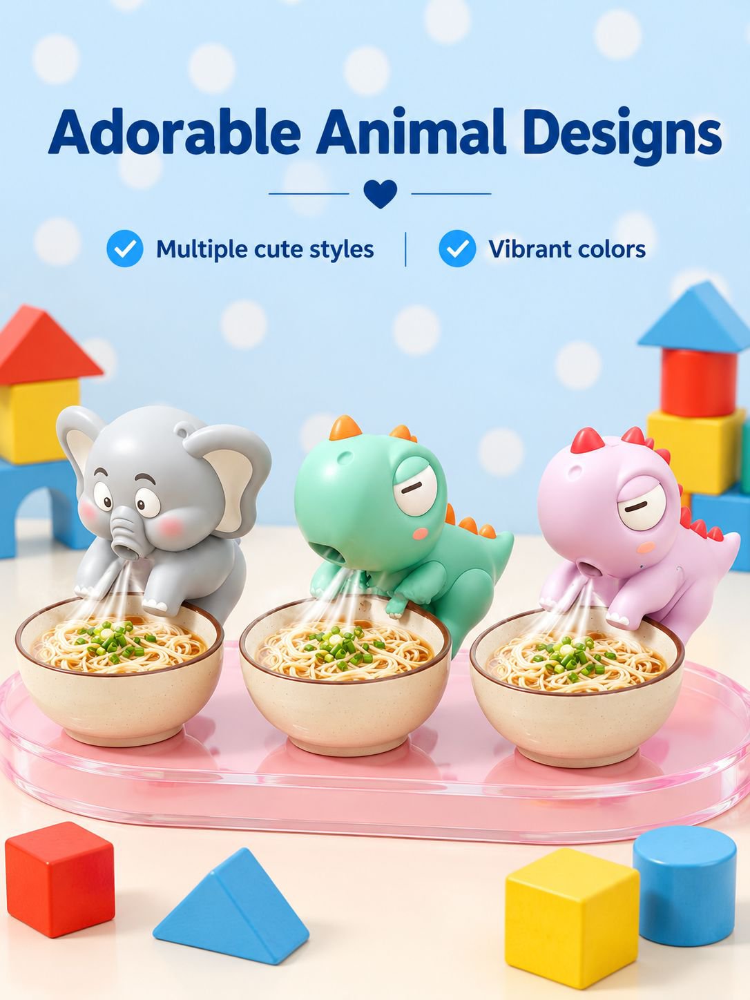 Multifunctional hanging cup mini fan, a great tool for cooling baby food, a portable neck-hanging mi