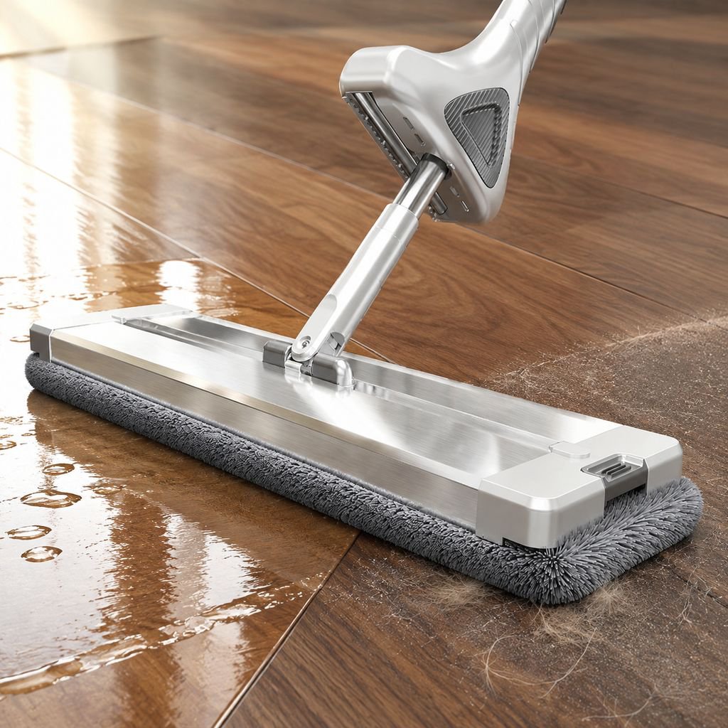 Haushalts-Flachmopp aus Aluminiumlegierung für Holzböden