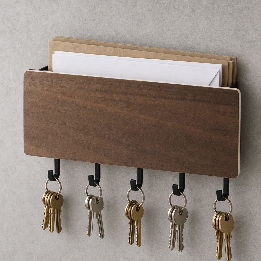 Entryway Multi-Purpose Key Holder Rack