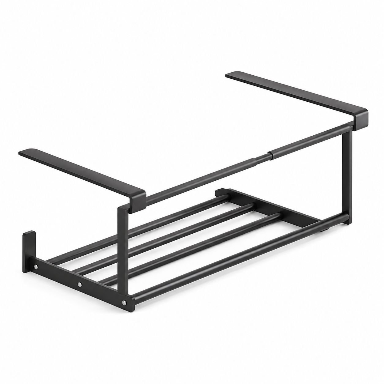 No-Drill Floating Bathroom Basin Organizer Shelf
