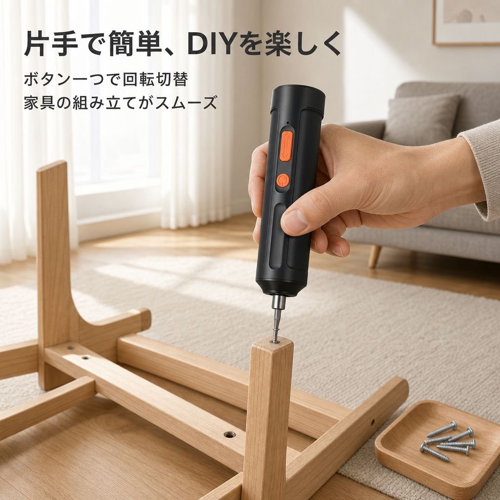 多機能ミニ電動ドライバーセット