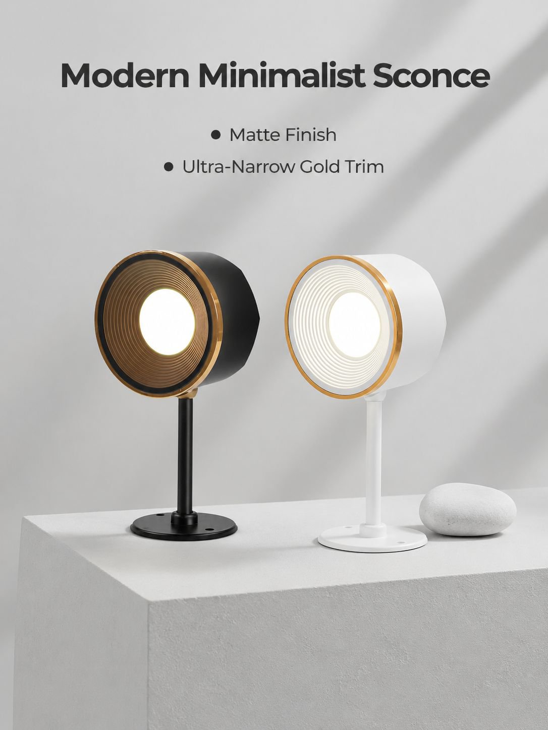 Nordic Style Cylindrical Wall Sconce