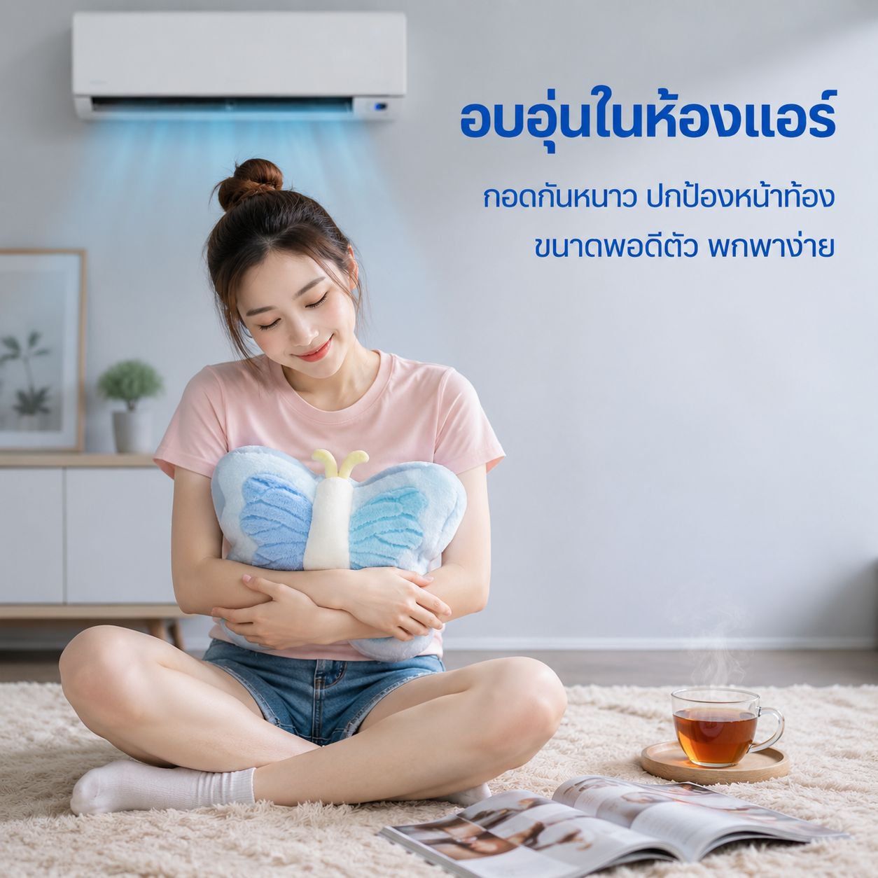 หมอนอิงลายผีเสื้อสุดน่ารักสำหรับบ้าน
