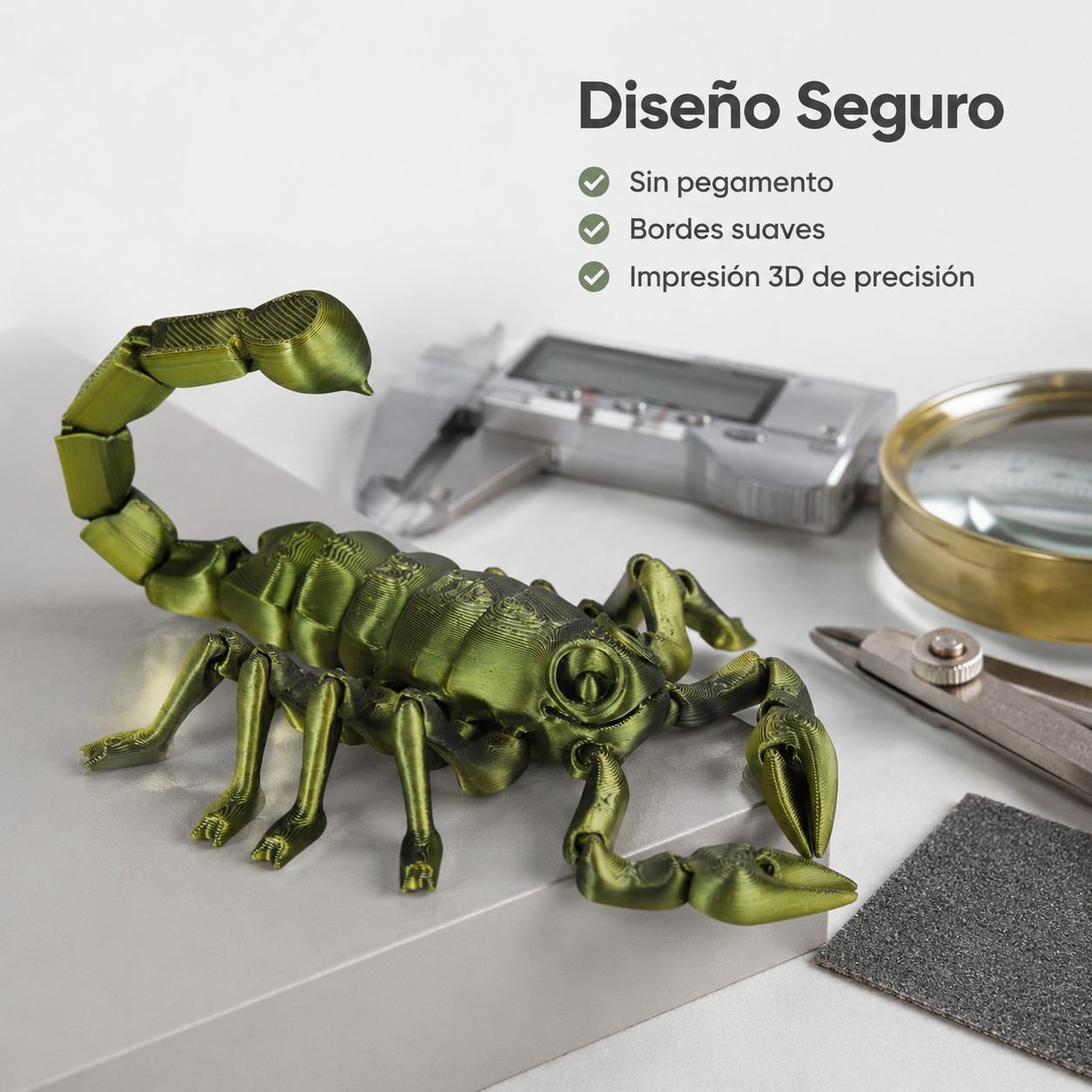 Escorpión impreso en 3D