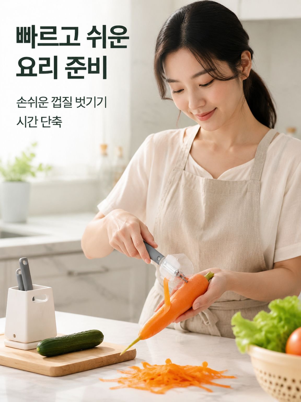 과일 야채 필러 스테인리스 손잡이 주방 용품