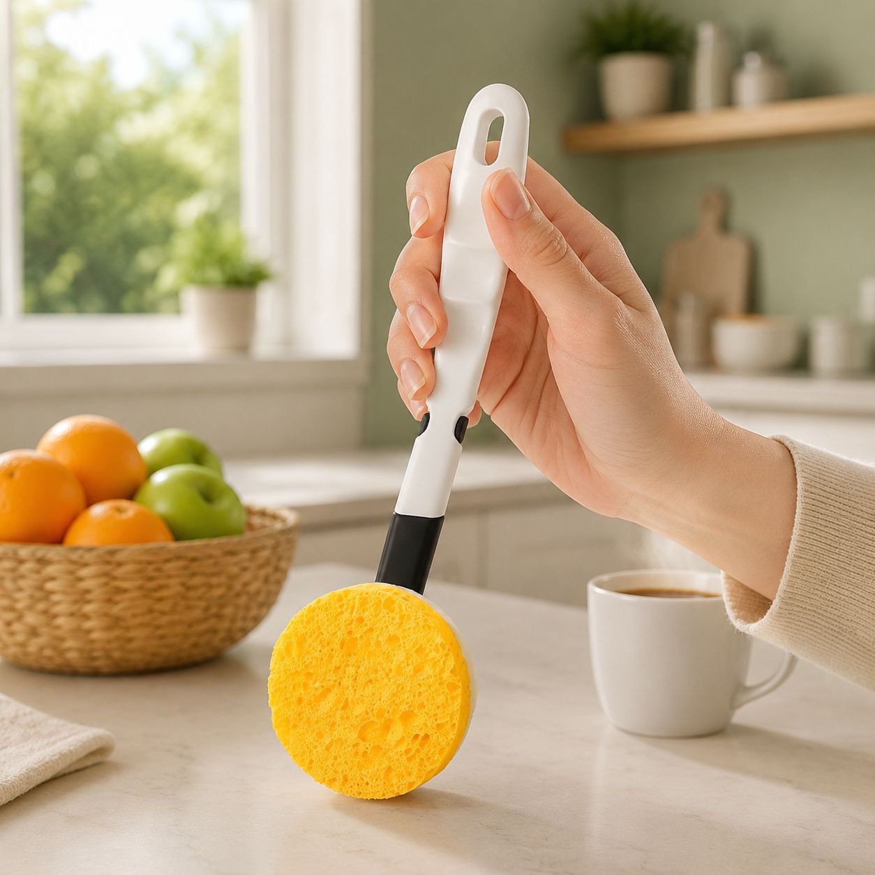 Borrador mágico para eliminar suciedad difícil en la cocina