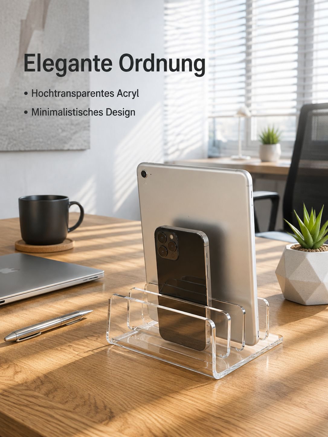 Mehrfach-Ladestation & Smartphone-Organizer