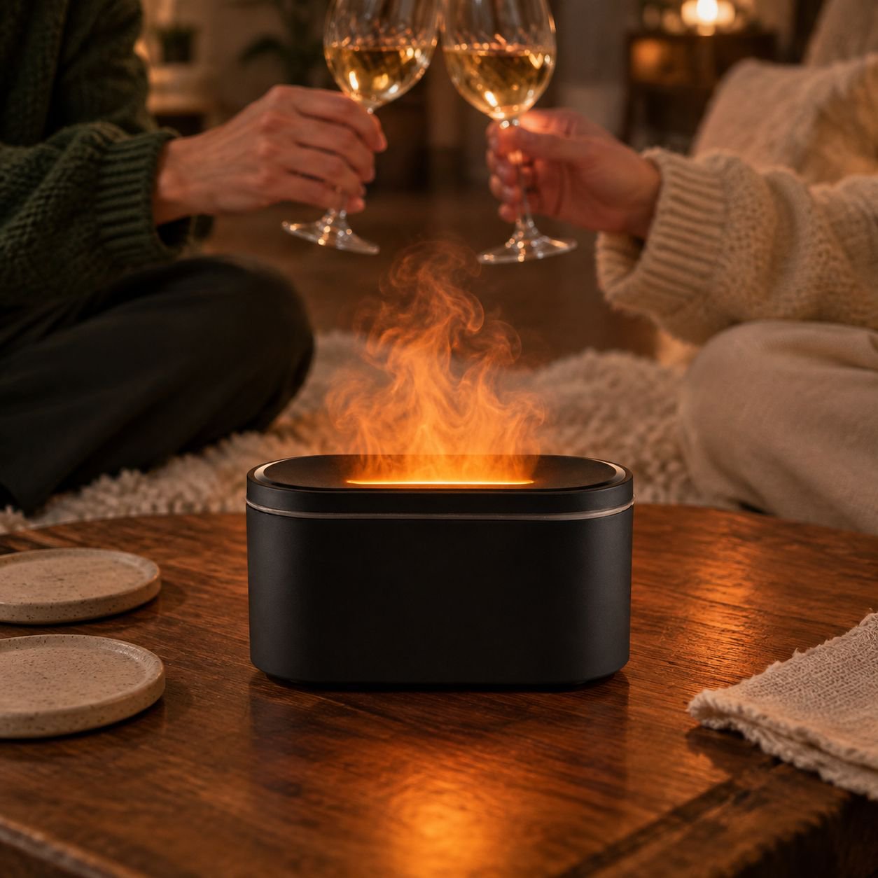 Modern USB aroma diffuser for home and office