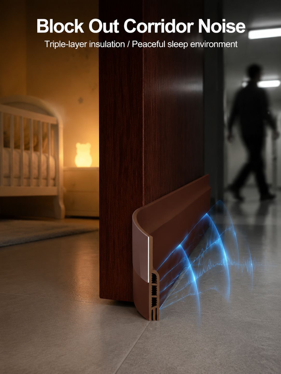 Home Door Bottom Soundproof Seal