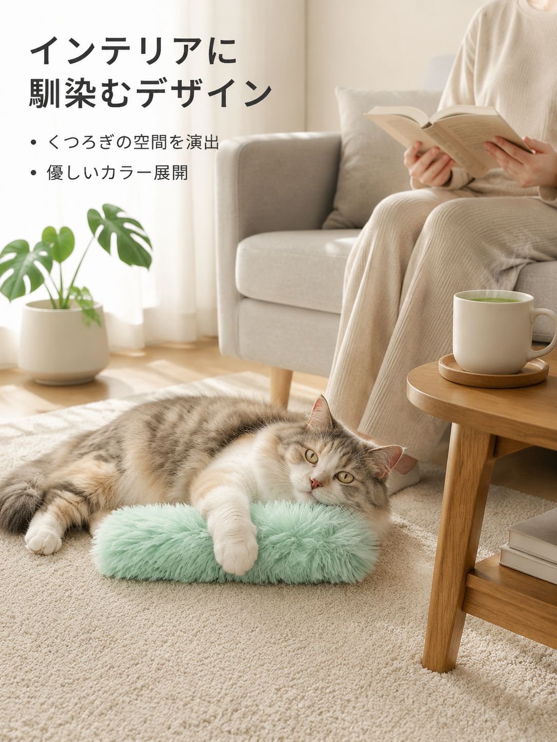 かわいい猫おもちゃぬいぐるみ枕