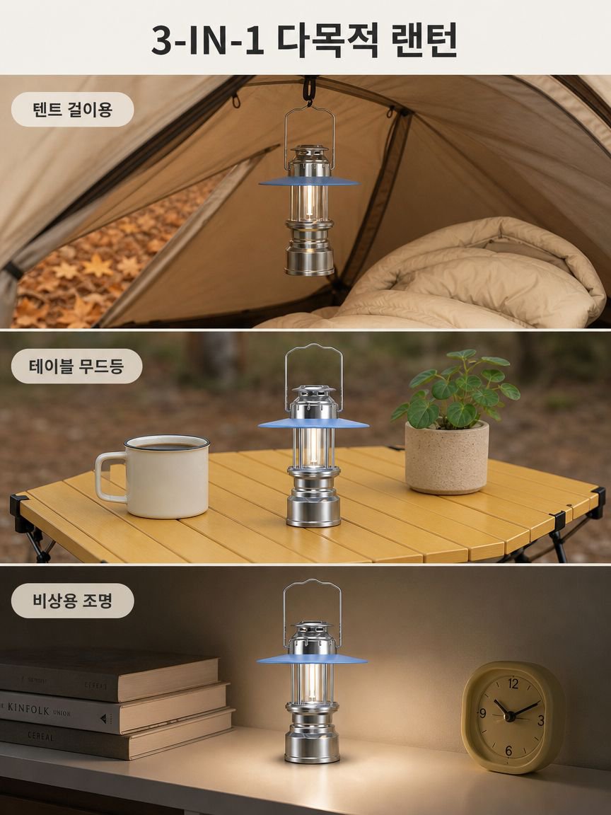 긴급 상황에 유용한 비상등 램프