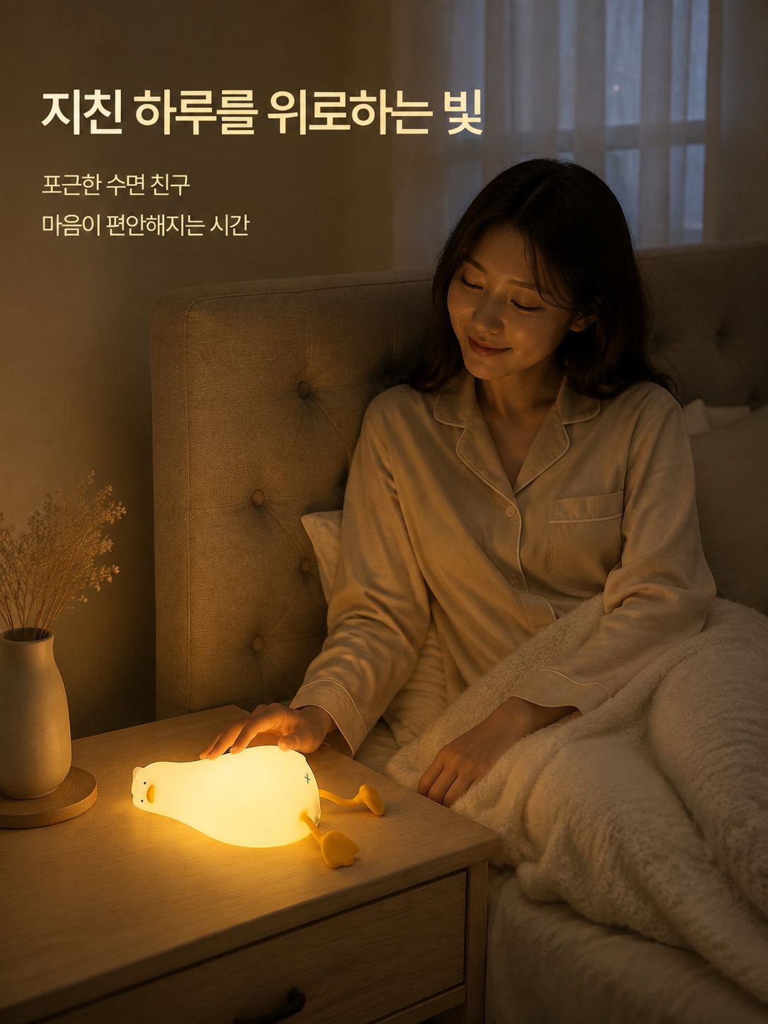 빛나는 야간 조명