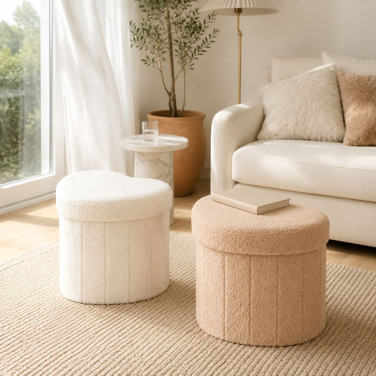 Taburete moderno para decoración de interiores