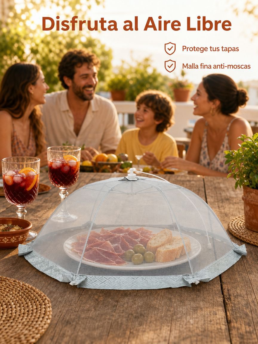 Funda antipolvo para alimentos domésticos