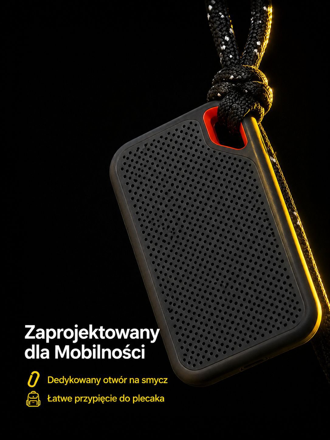 Lekki i mały przenośny dysk SSD