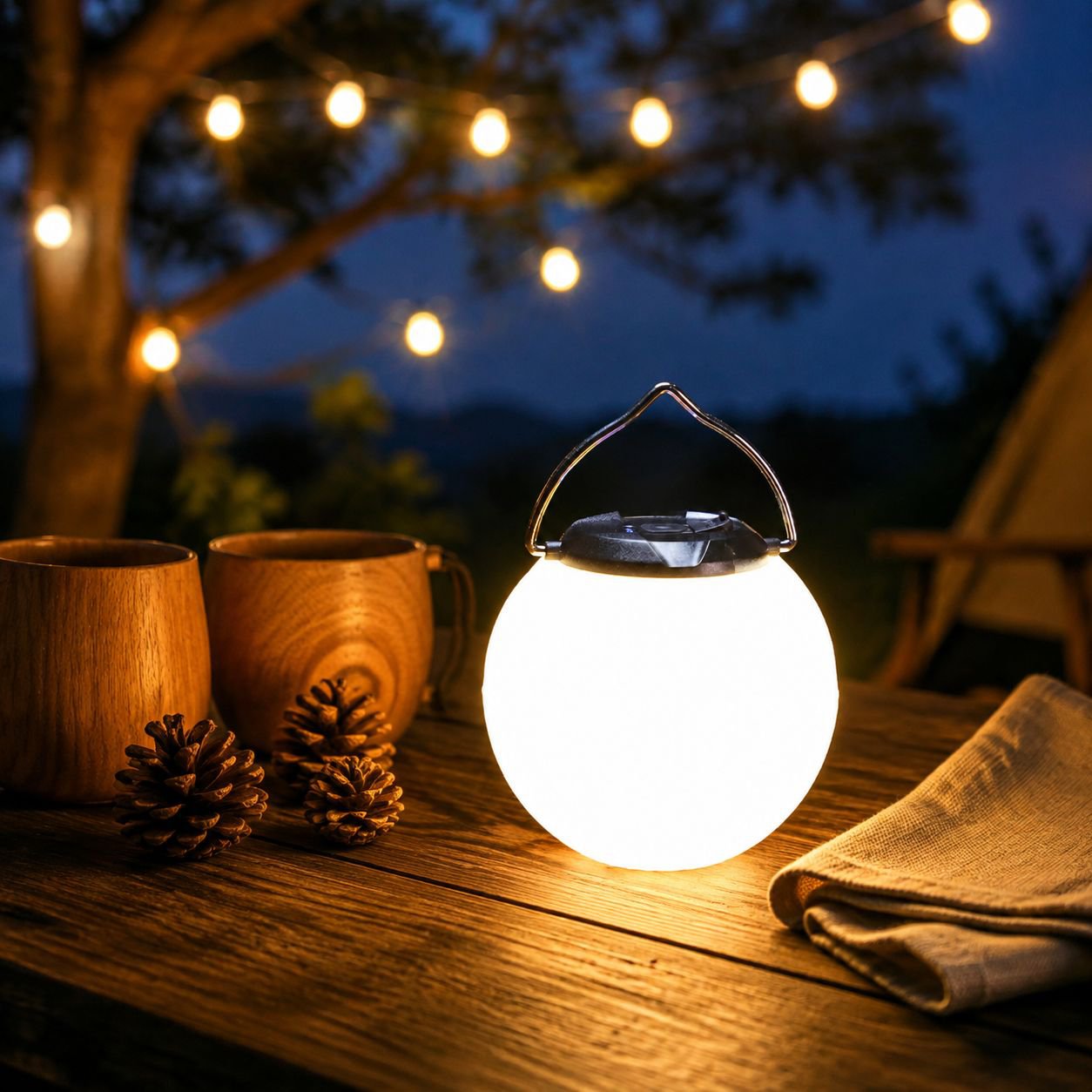 Tragbare USB-Campinglampe Zelt Notfall-LED-Leuchte