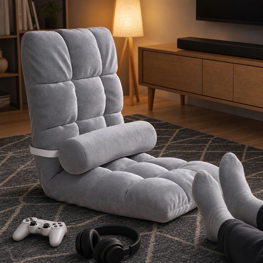 Balcony Bay Window Leisure Lazy Sofa, Comfortable Backrest for Autumn and Winter Bedroom