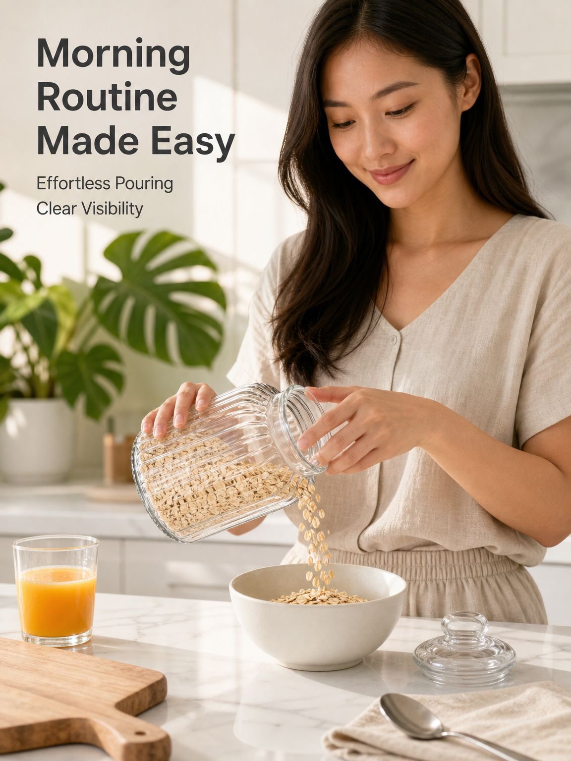 Sealed Glass Dried Fruit Storage Jar