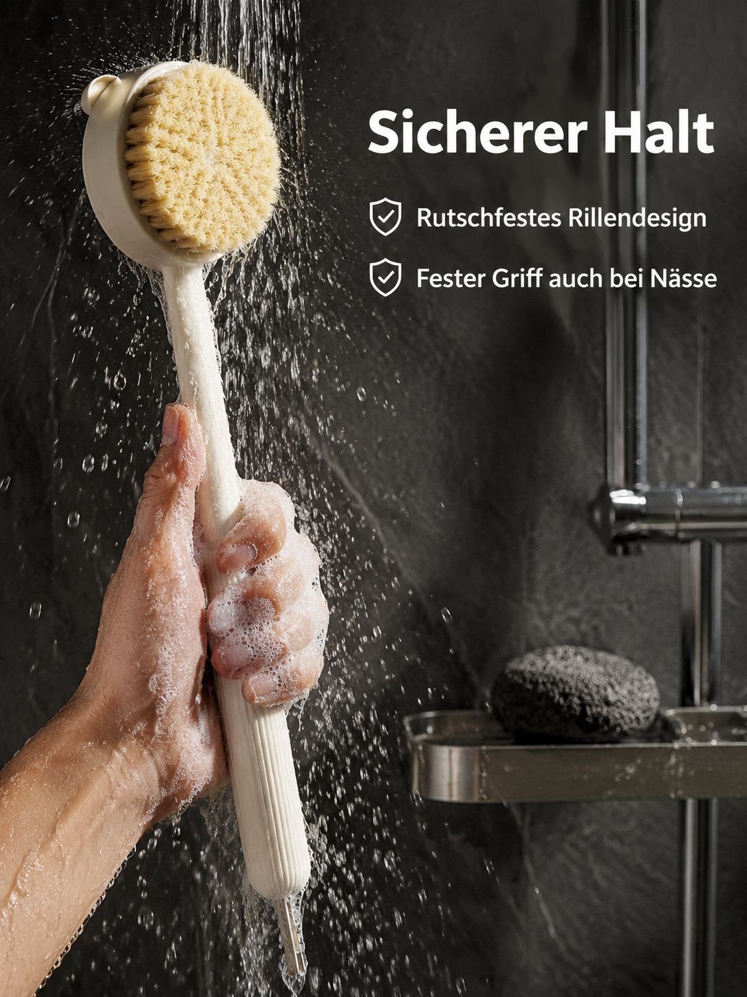 Ergonomischer Griff für einfache Handhabung