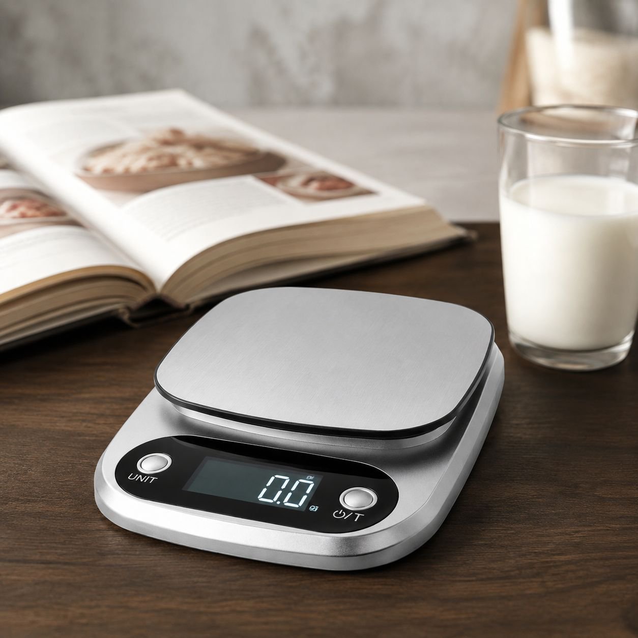 Measuring vegetables with Home Smart Nutrition Kitchen Scale