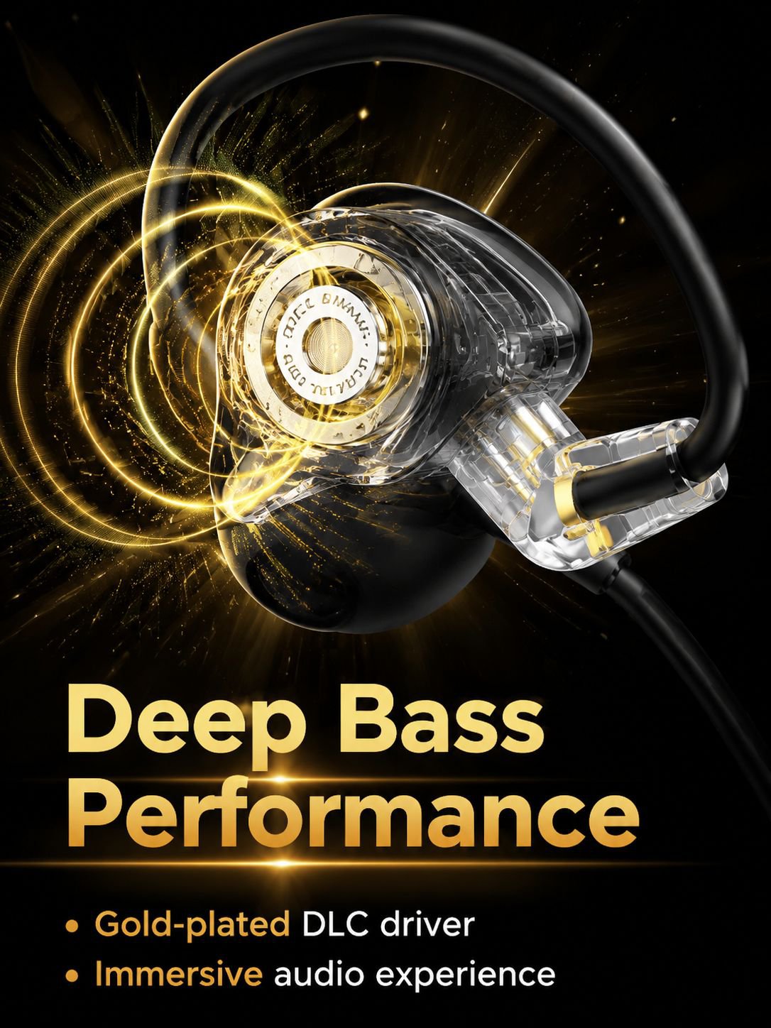 Sports Bluetooth Earphones with Deep Bass, Noise Cancelling, Neckband HiFi Sound, Long Battery Life