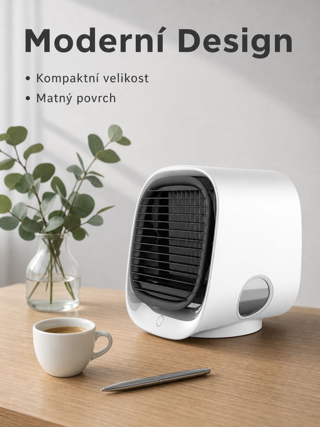 Multifunkční tichý nabíjecí klimatizační ventilátor pro domácnost a kancelář