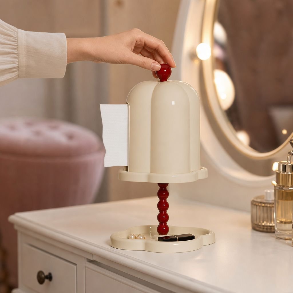 Sealed tissue box with easy-open lid