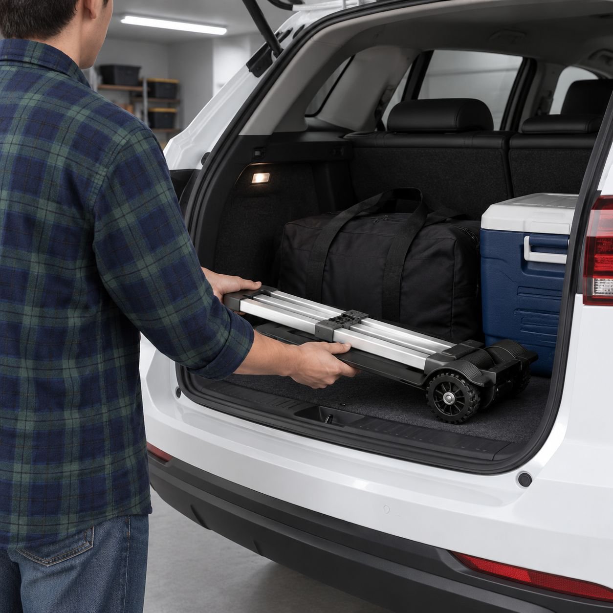 Multi-purpose Home Trolley for Express Delivery and Grocery Shopping