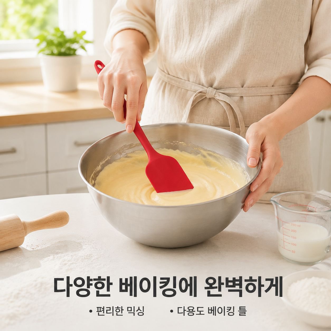 다기능 베이킹 케이크 스크레이퍼 브러쉬 도구 세트