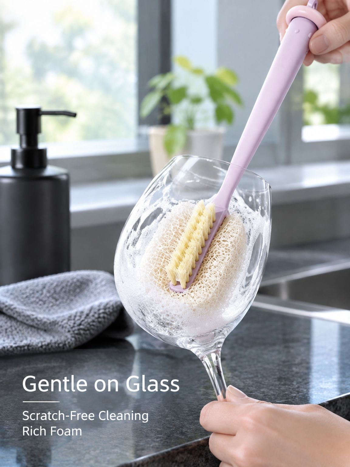JMY-3-in-1 Long Handle Water Cup Cleaning Brush