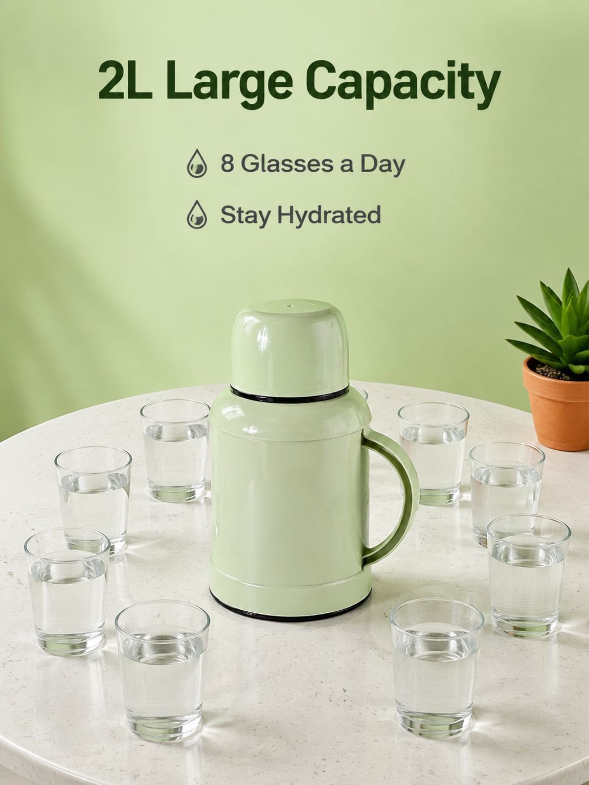 large capacity thermos flask