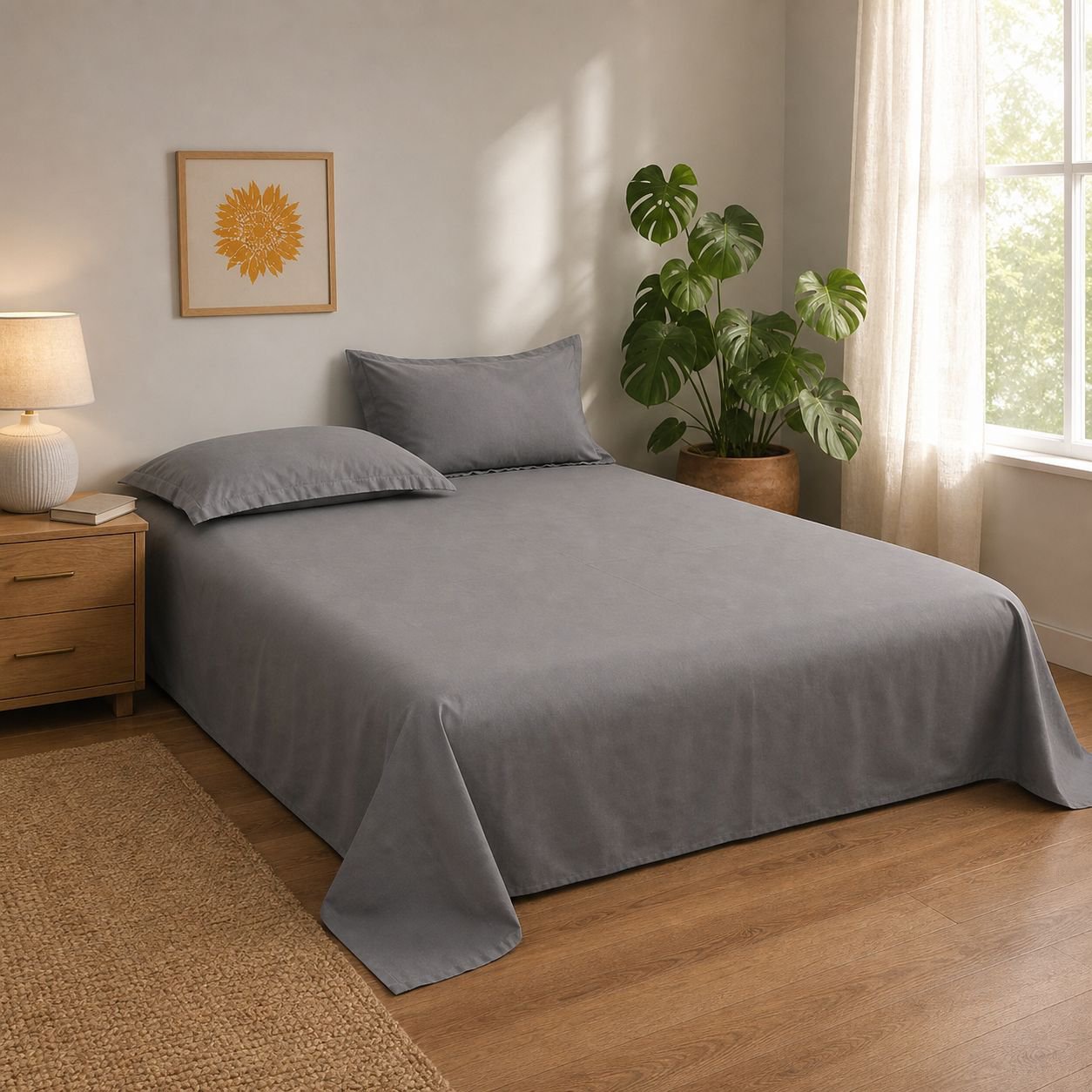 Activated Printing Washed Cotton Fabric Sheets