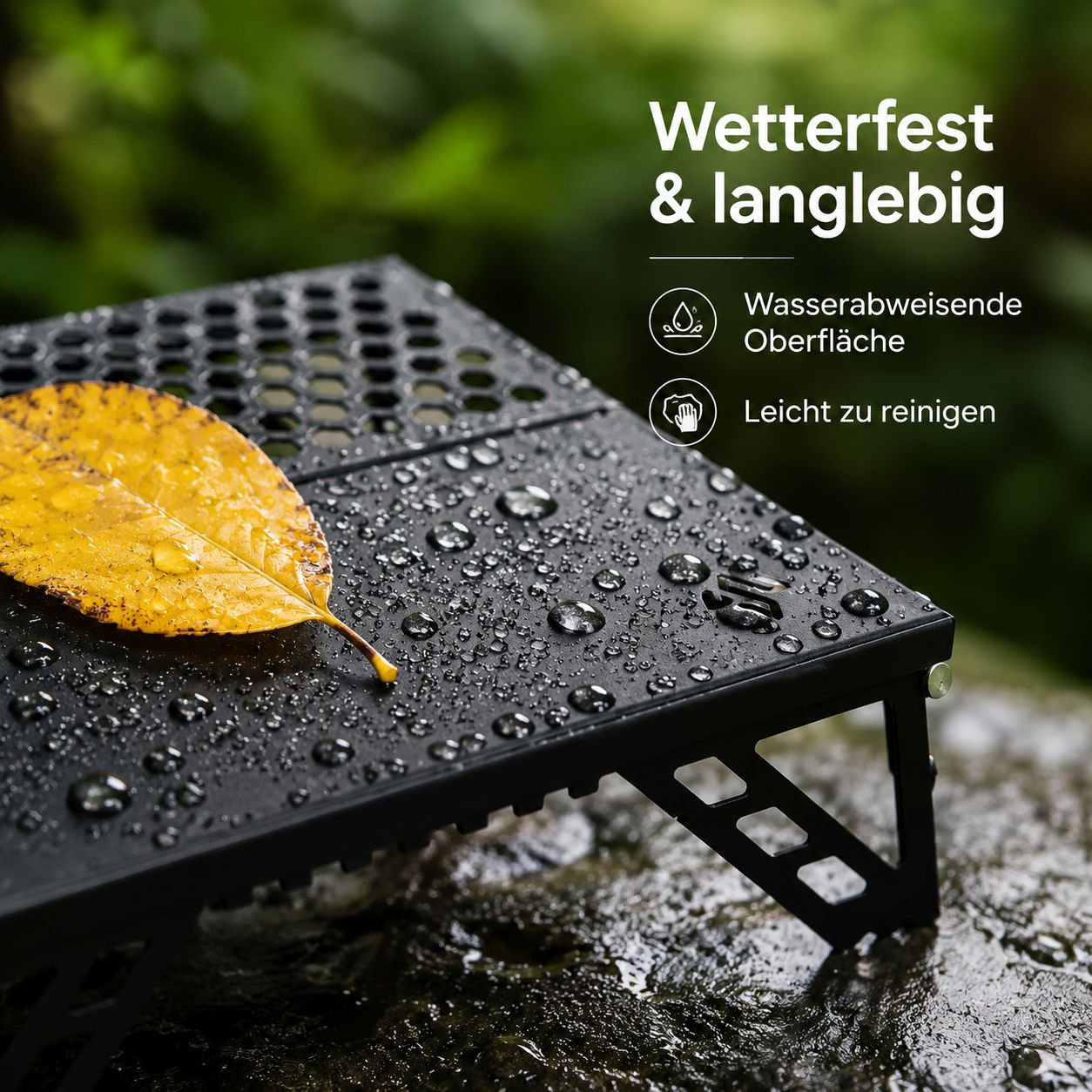 Mini-Klapptisch für den Außenbereich