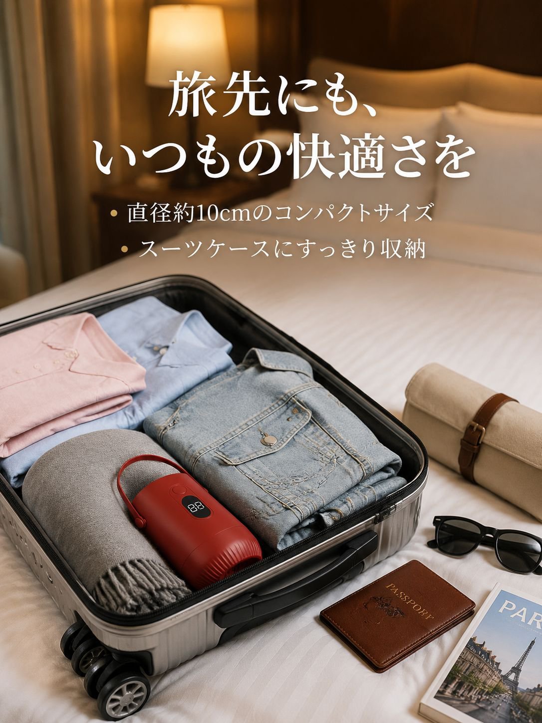 ポータブル衣類消毒乾燥機