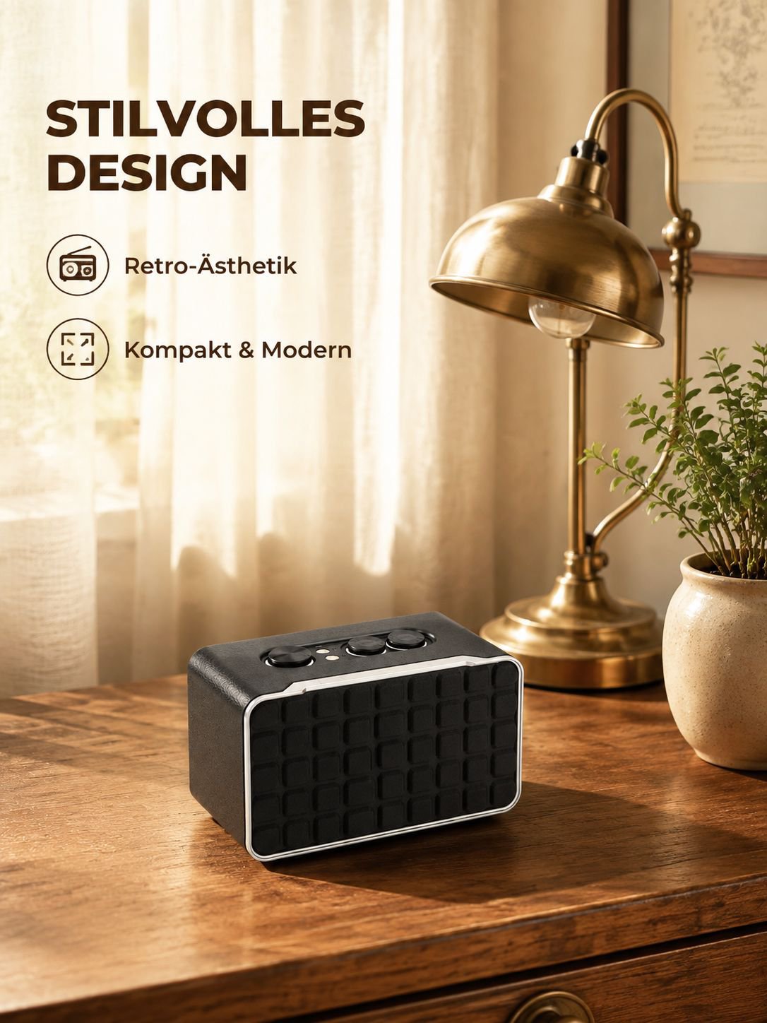 Kabelloser Bluetooth-Basslautsprecher