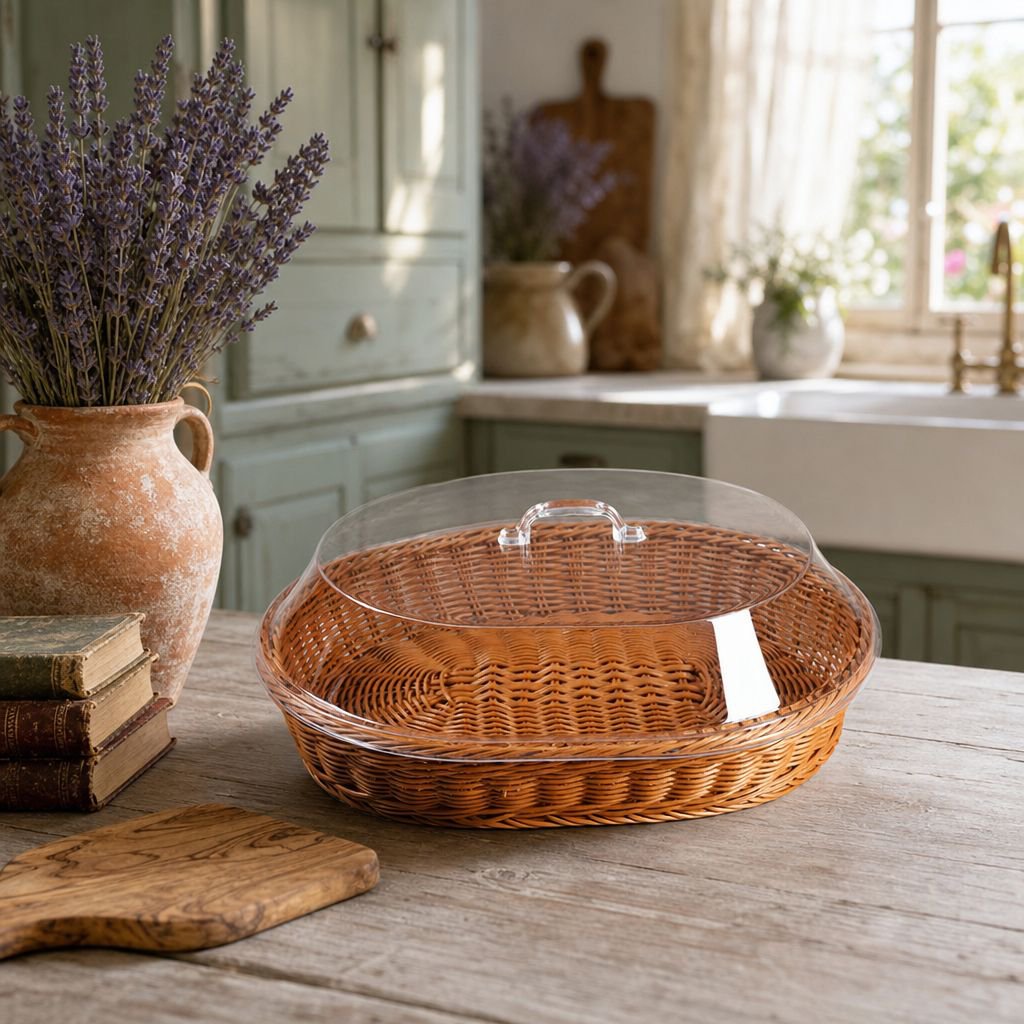 Panier à pain pratique pour conserver la fraîcheur