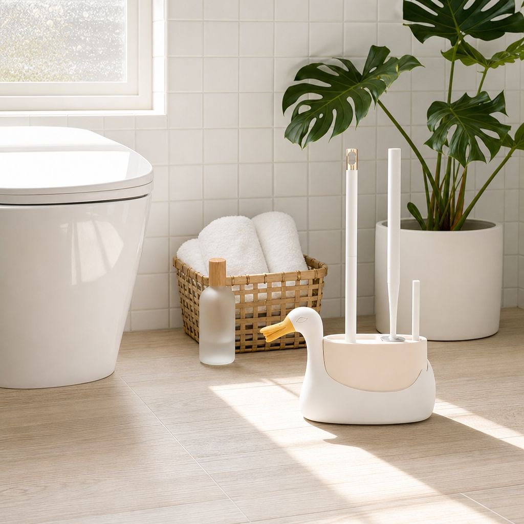 ホワイトスワン 3-in-1 トイレブラシ
