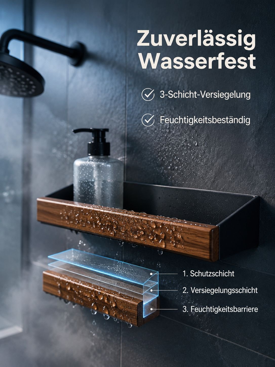 Praktischer Bad Organizer für eine aufgeräumte Ablage