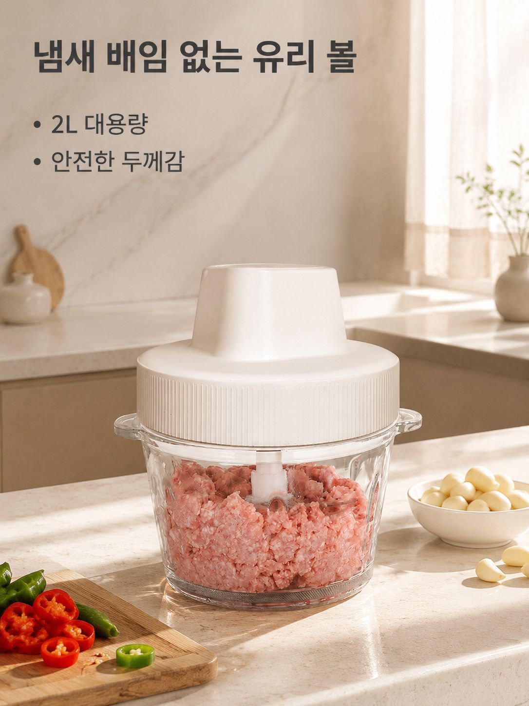 주방 다용도 전동 제육기
