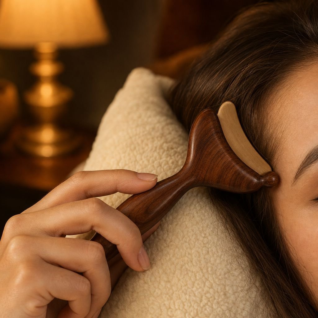 Accessoire capillaire avec picots coniques pour massage