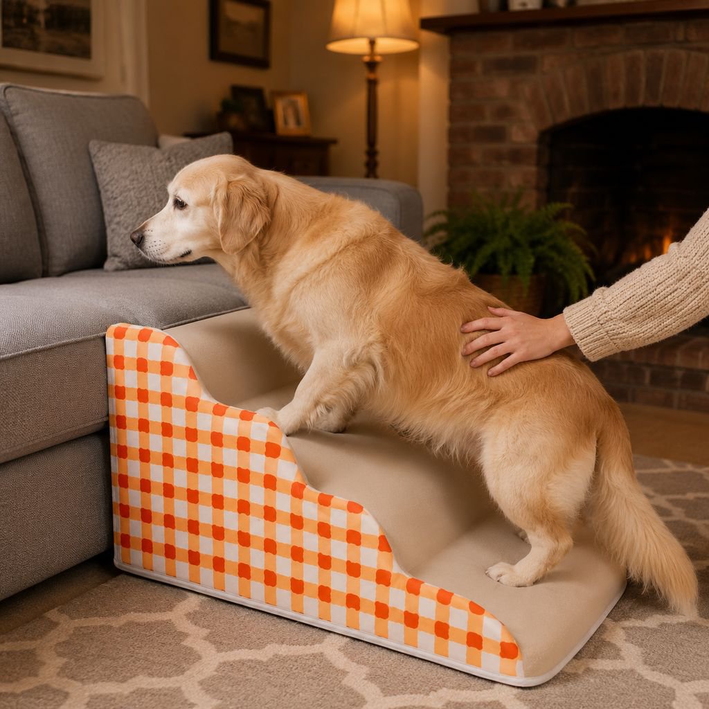 Pet home bed side stairs steps
