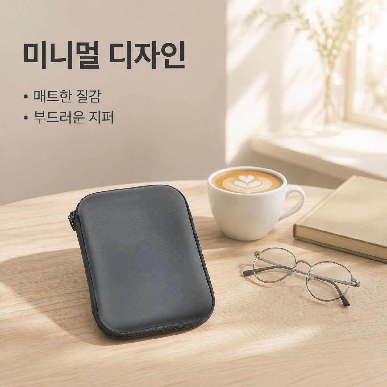 보조배터리 케이블 정리 파우치