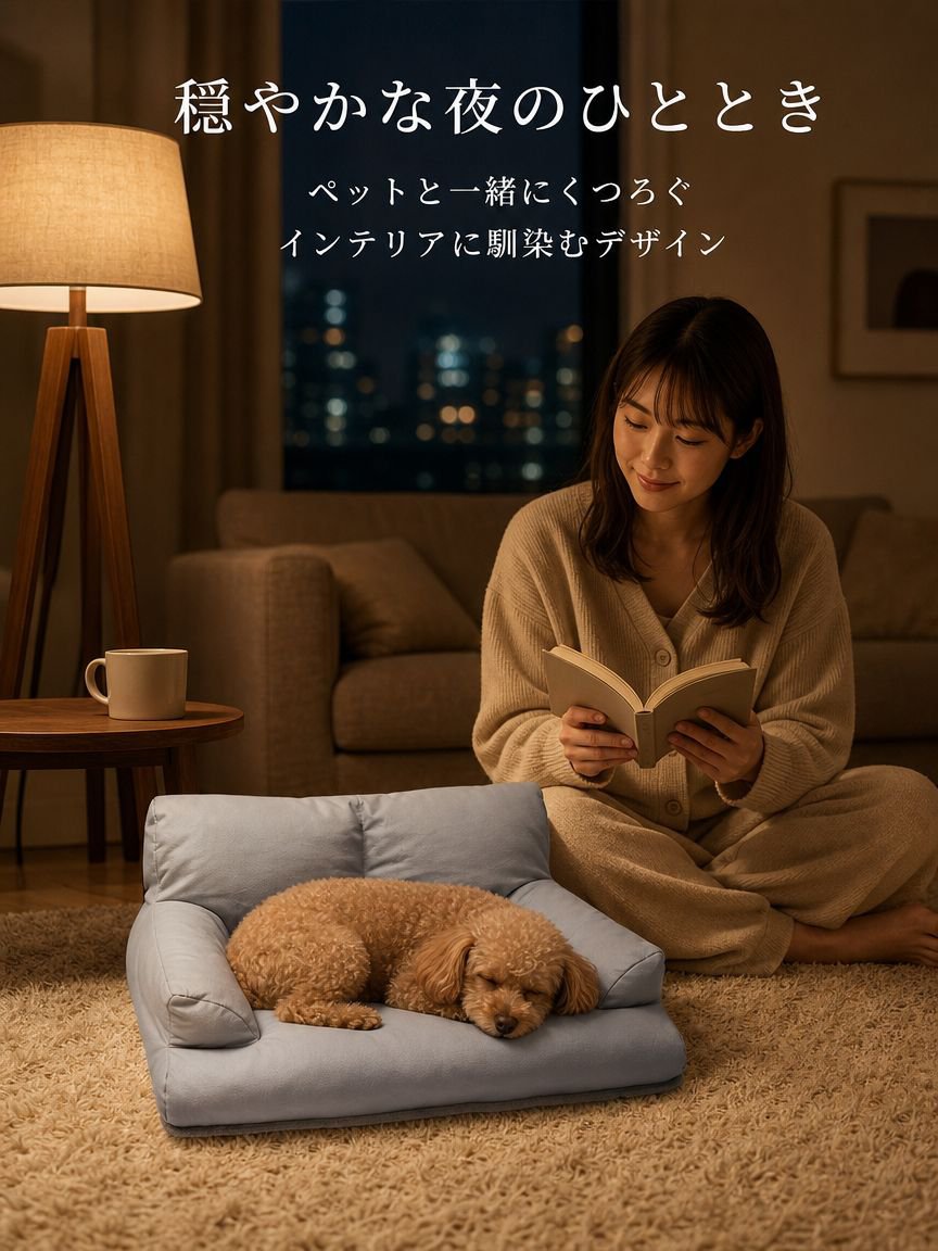 スマートペット用ソファベッド 猫用・犬用クッション