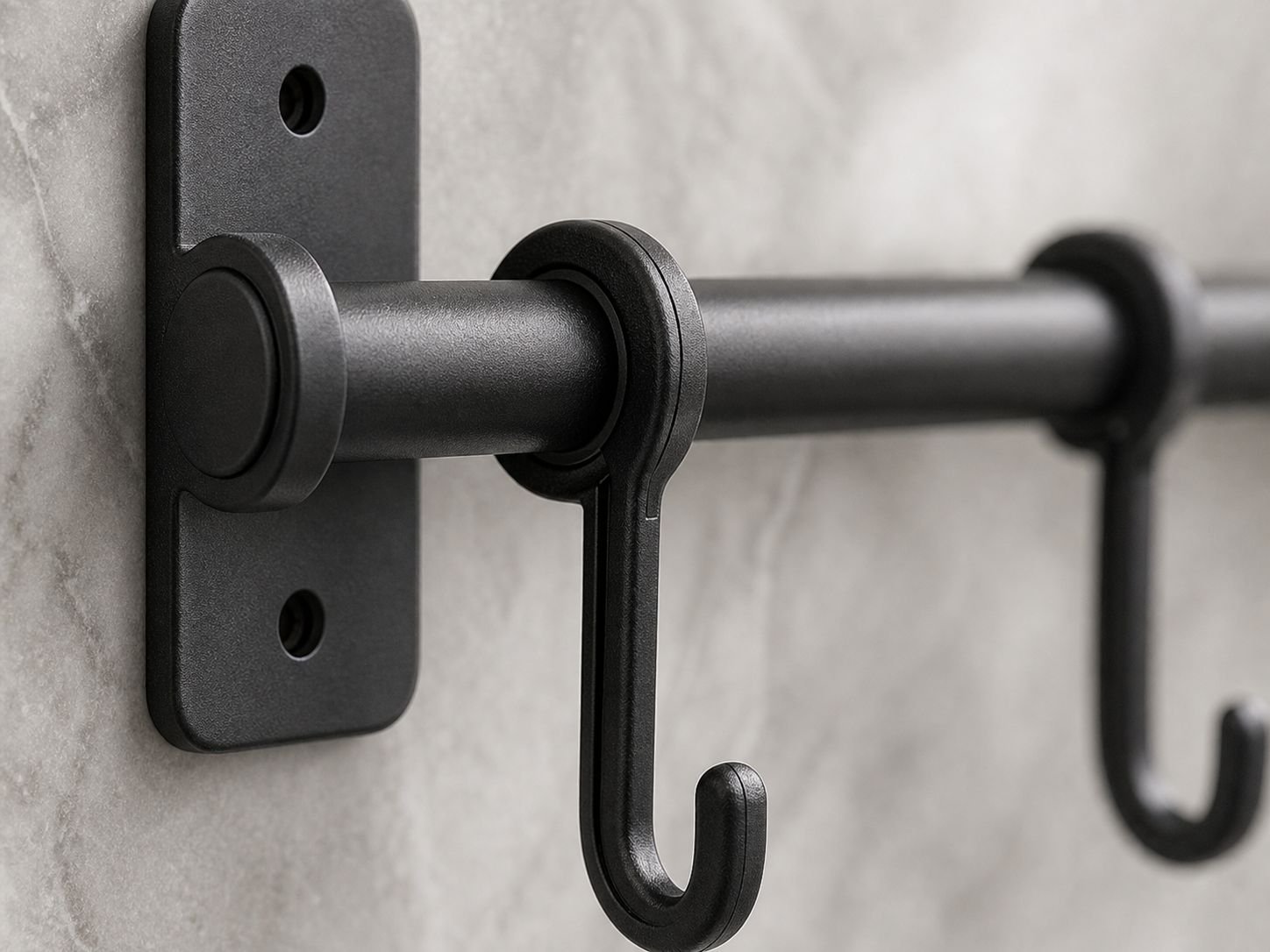 Modern kitchen hooks for hanging utensils