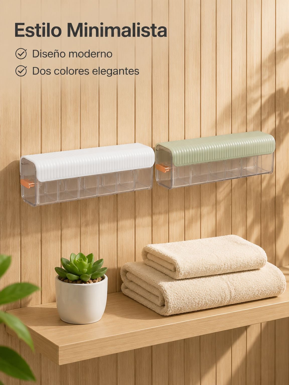 Organizador de ropa interior de pared con varias secciones, la mejor opción para tu nuevo hogar