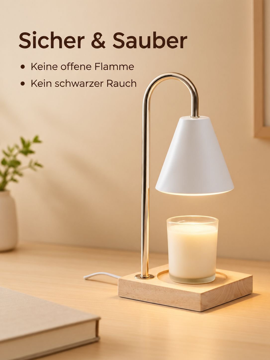 Kerzenwärmer-Lampe