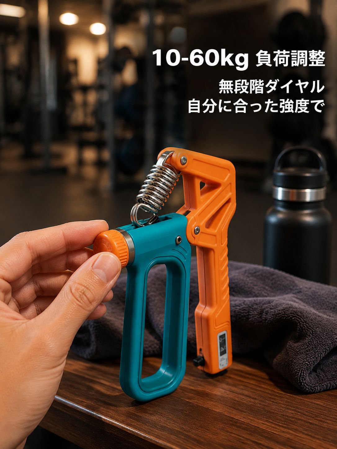 調節可能なグリップカウンター